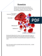 Heamolysis