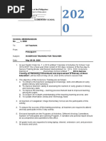 Narrative Report In Virtual Meeting Pdf Educational Technology Teachers