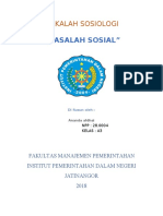 Makalah Sosiologi