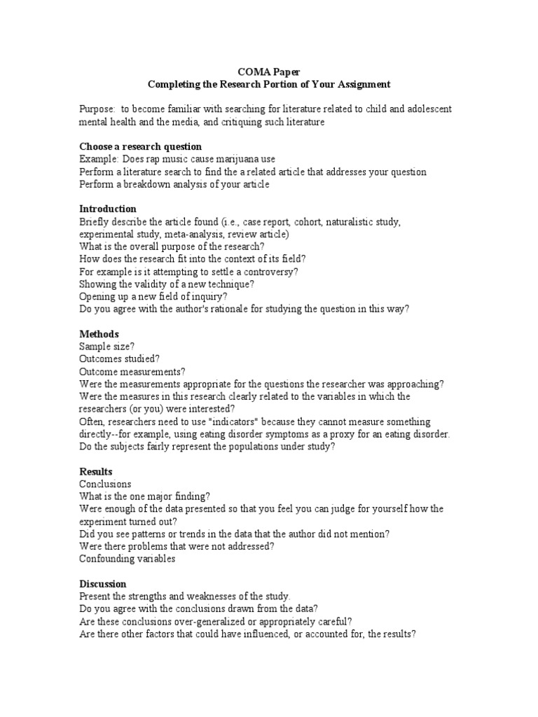 Child Mental Health Research Guide | PDF