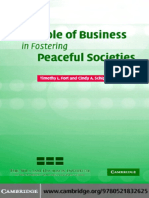 Timothy L. Fort, Cindy A. Schipani - The Role of Business in Fostering Peaceful Societies (2004) PDF