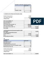 Absorption Costing - Diego Company Manufactures