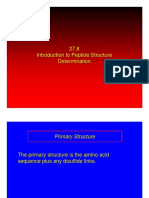 Introduction To Peptide Structure Determination PDF