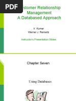 Customer Relationship Management A Databased Approach: V. Kumar Werner J. Reinartz