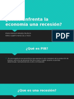 Cómo Enfrenta La Economía Una Recesión