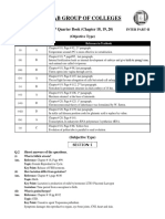 Punjab Group of Colleges: 2 Quarter Book (Chapter 18, 19, 20)