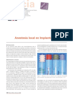 205 CIENCIA Anestesia Local Implantologia