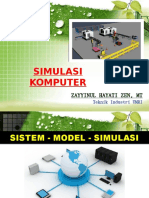 Simulasi Komputer - Lecture 2-3 - Sistem, Model, Simulasi