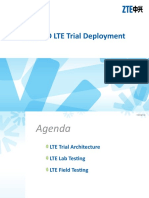 ZTE FDD LTE Trial Deployment Testing Gui