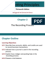 Accounting Principles: The Recording Process