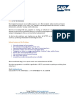 25 Hrs Flexible As Per The Discussion: SAP Simple Logistics Duration: Timings: Fee