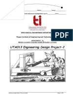 UTA013 Engineering Design Project-I