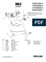 Portable Compressor CFBN125A-3 CFFN250N-2 CFFN250B-3 CFBN125N-1