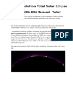 A High Resolution Total Solar Eclipse PDF