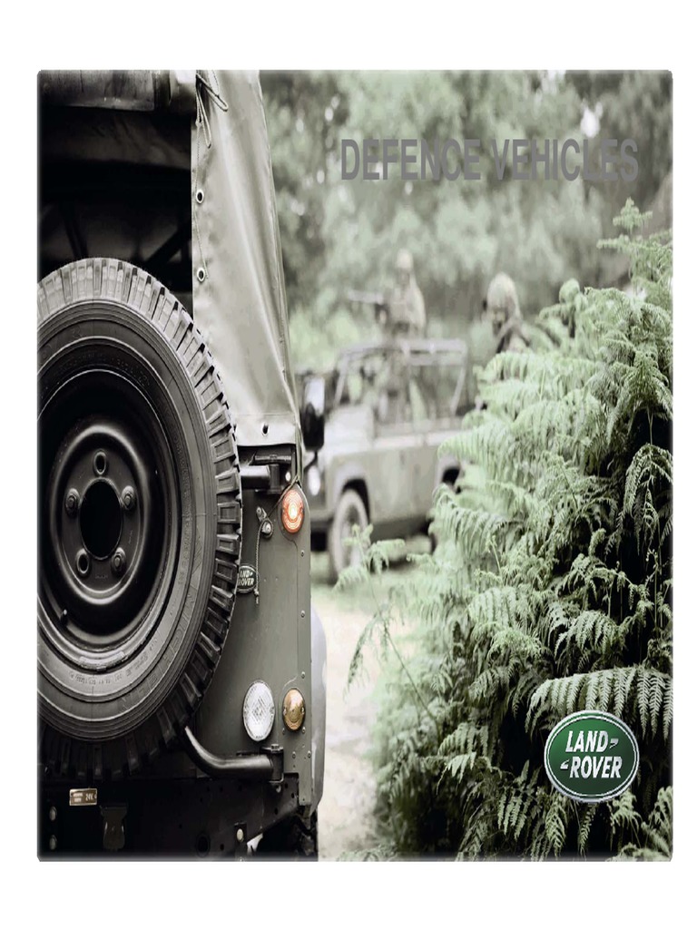 Land Rover Defender Military Variants | PDF | Manual Transmission ...