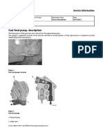 Fuel Feed Pump Description