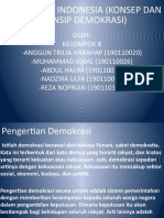 DEMOKRASI INDONESIA (KONSEP DAN PRINSIP DEMOKRASI)