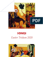 Songs Easter Tridum 2020 PDF