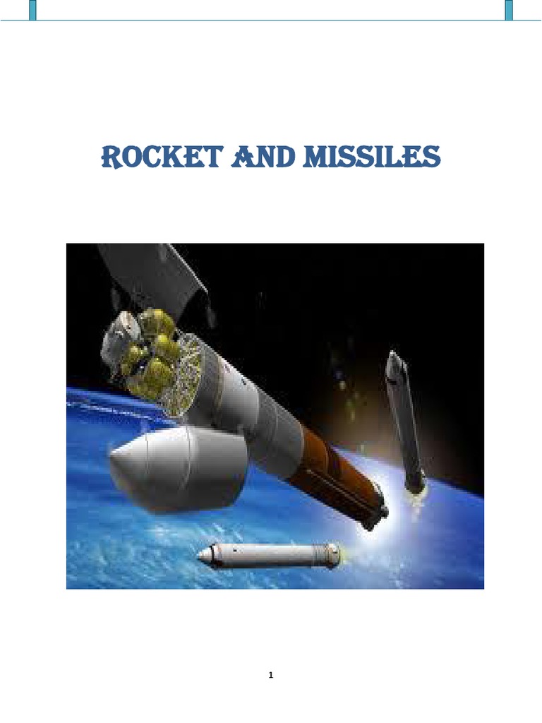 Pyrogen Igniters in Missile Design | PDF | Rocket Engine | Rocket ...