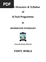 IT B.tech Syllabus 