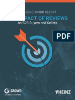 The Impact of Reviews: On B2B Buyers and Sellers