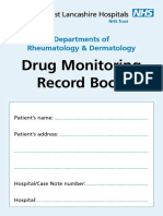 Drug Monitoring Booklet