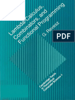Lambda-Calculus, Combinators and Functional Programming PDF