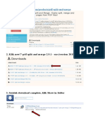 Tutorial PDF Merge and Split
