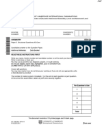 November 2011 (v1) QP - Paper 2 CIE Chemistry A-level