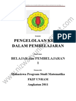 Makalah PENGELOLAAN KELAS DALAM PEMBELAJ