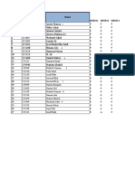 Attendance BCE VI A