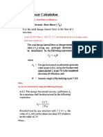 3.1 Base Shear Calculation: As Per IS 1893:2002, Base Shear Is Defined As