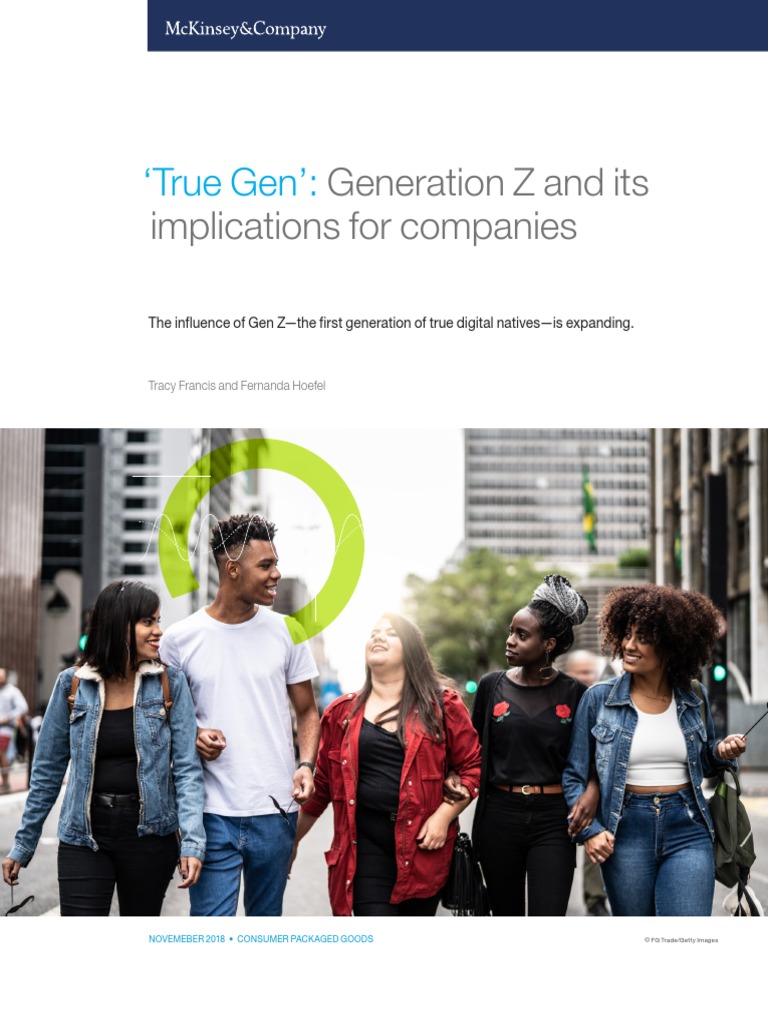 Generation Z and Its Implication For Companies PDF | PDF | Millennials ...