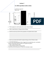 Section C Answer All The Questions in This Section