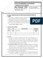 Procedure - Identification of Aspects and Impacts