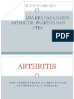 Arthritis, Fraktur & Ctev