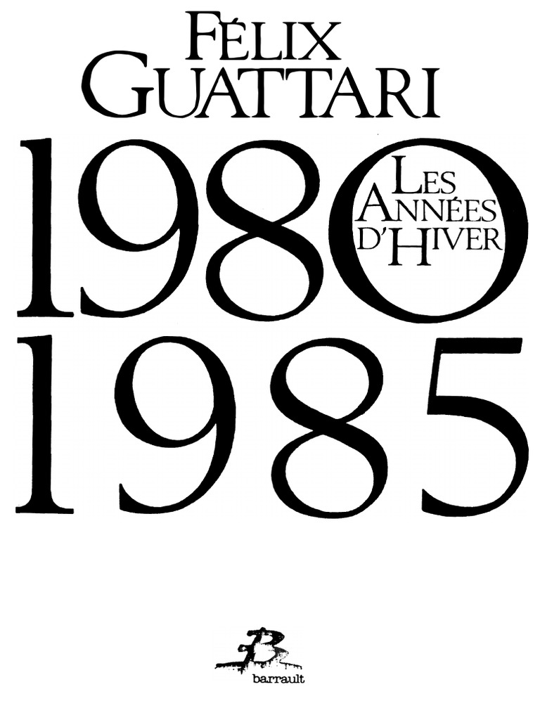 guattari annees hiver old pdf pdf france revolutions