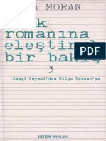 Berna Moran-Türk Romanına Eleştirel Bir Bakış 3_ Sevgi Soysal’dan Bilge Karasu’ya-iletişim Yayınları (1994)