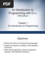 An Introduction To C++ Programming