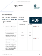 Form and Fees _ Trade Marks _ Intellectual Property India