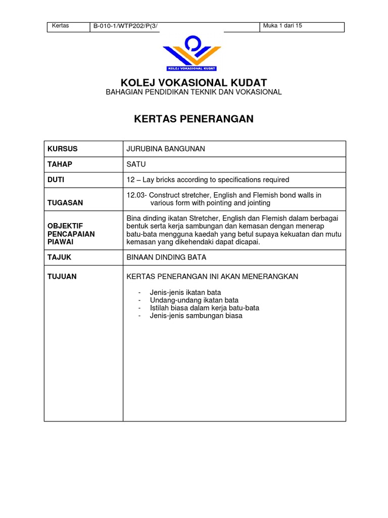 Kertas Penerangan Le 3 Pdf