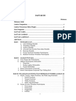 Contoh Daftar Isi Laporan PKP