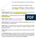 En las últimas décadas, han surgido muchos cambios importantes en la sociedad, y la familia no es una excepción