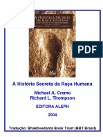 A História Secreta da Raça Humana-Michael A. Cremo Richard L. Thompson.doc