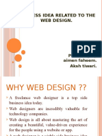 Business Idea Related To The Web Design