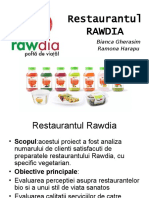 Restaurantul RAWDIA