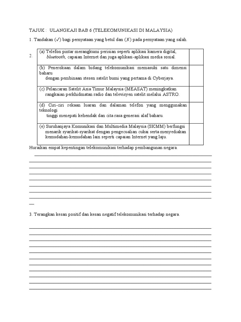 Latihan Geografi Tingkatan 2 1 Pdf