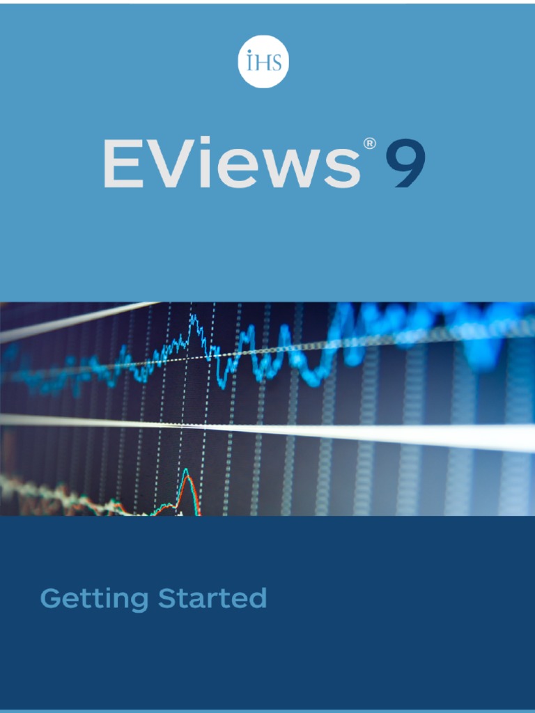 EViews 9 Getting Started PDF | PDF | Forecasting | 64 Bit Computing