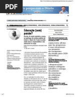 Educação (sem) paixão