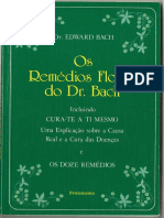 Os Remedios Florais Do DR Bach Ed Pensamento